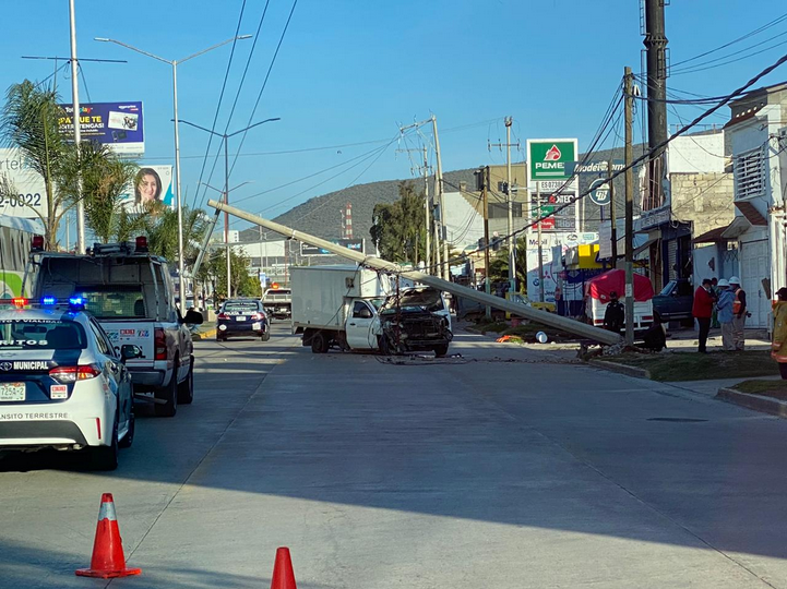 Accidente en Colosio