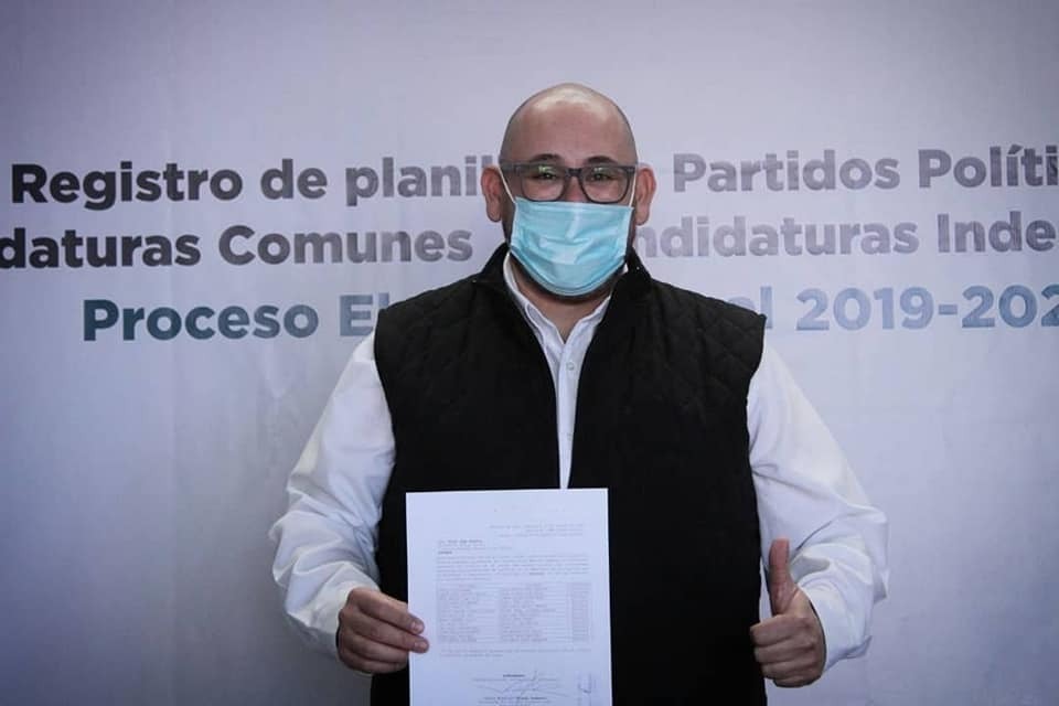 Candidato por la alcaldía de Pachuca Más por Hidalgo