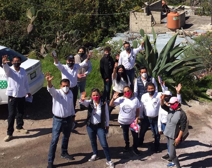 Ricardo Crespo en campaña