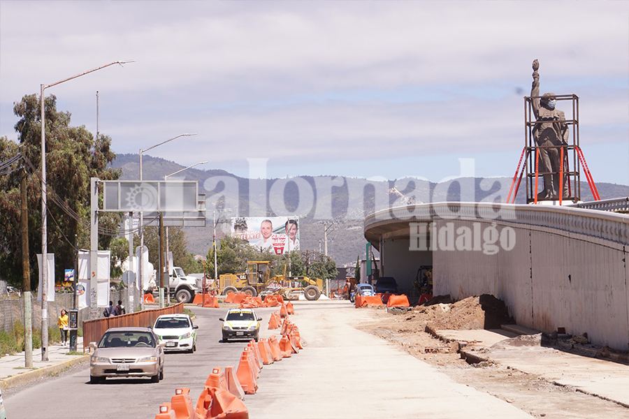 Continuarán obras en bulevar Felipe Ángeles