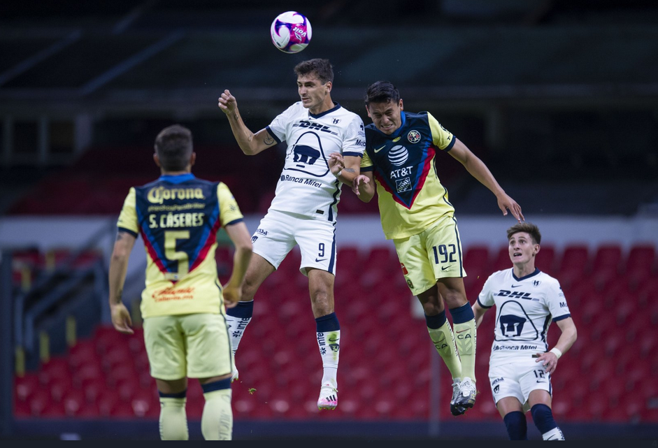 Dividen puntos América y Pumas: 2-2