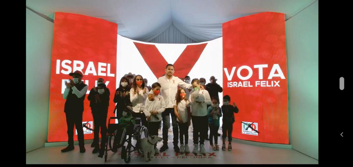 Cierra Israel Félix Soto campaña de manera virtual