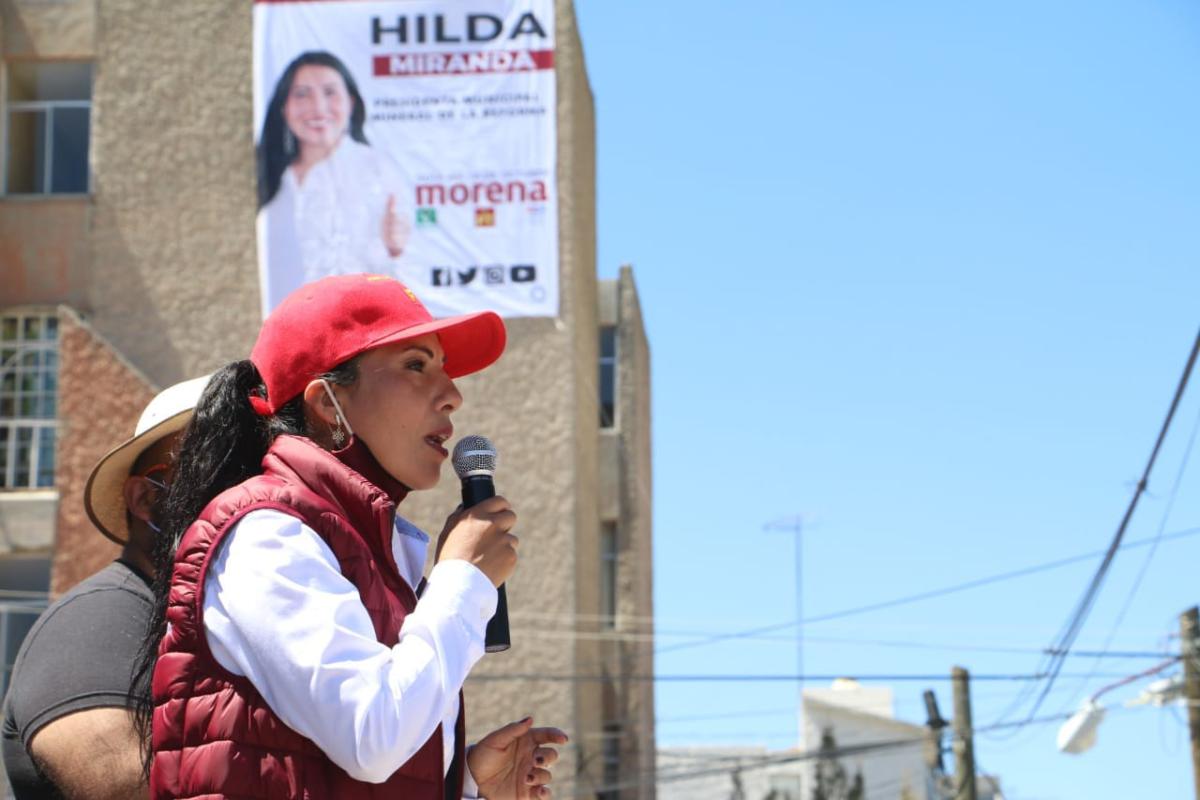 Hilda Miranda llama a sumar fuerzas tras ratificar candidatura