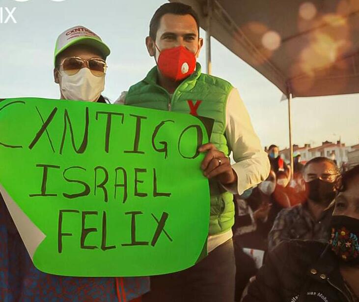 Israel Félix candidato Mineral de la Reforma