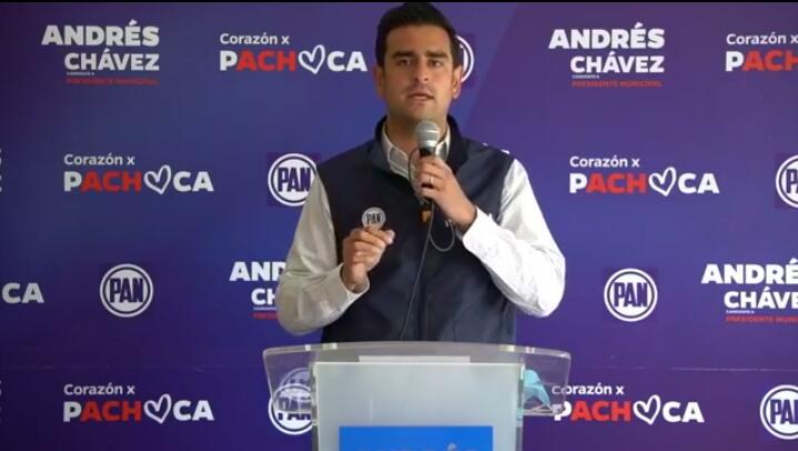 candidato PAN Andrés Pumajero