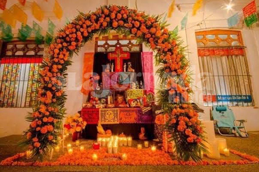 El arco del Xantolo, la entrada al Mictlán