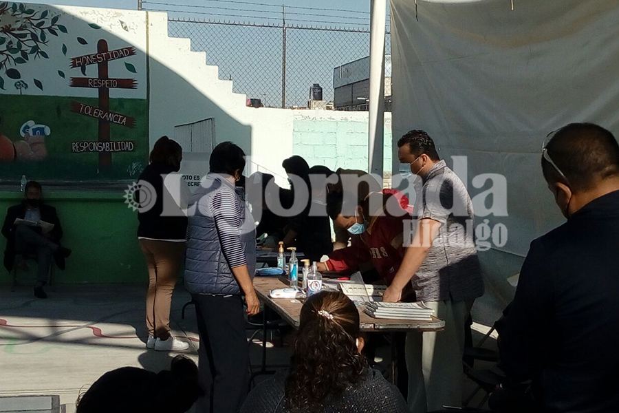 Avance instalación de casillas