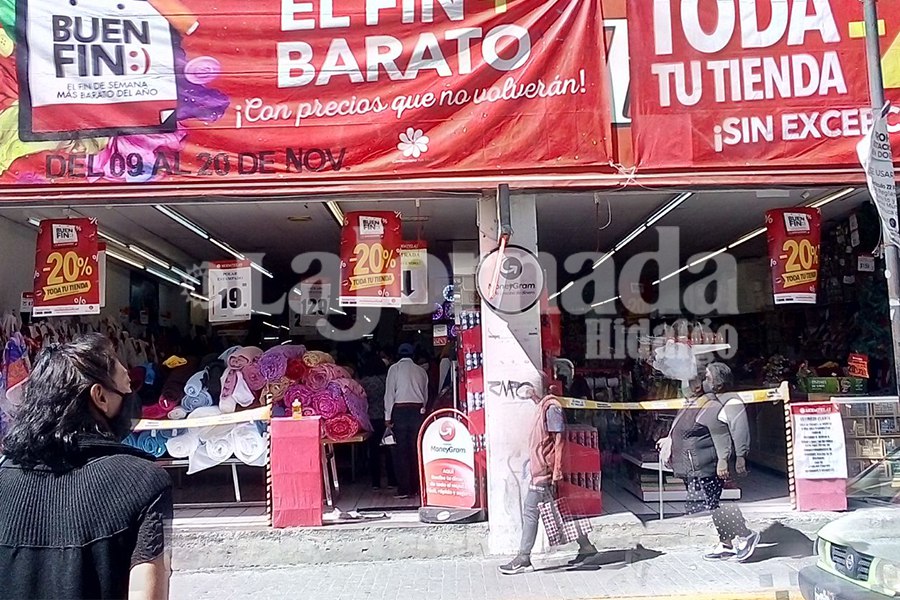 Comercio busca recuperarse de pérdidas de pandemia con Buen Fin