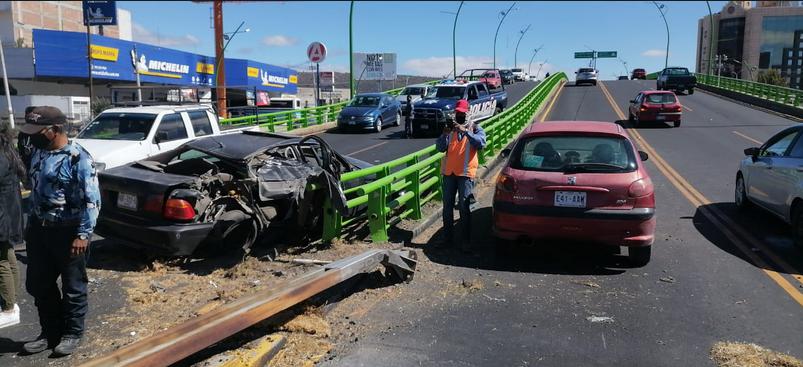 Impactante accidente en Bulevar Colosio