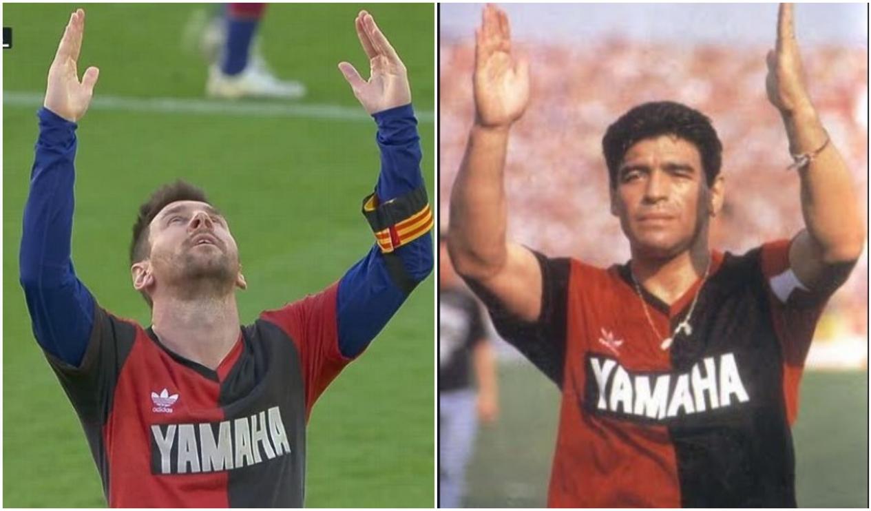 Barcelona golea 4-0 al Osasuna; Messi dedica gol a Maradona