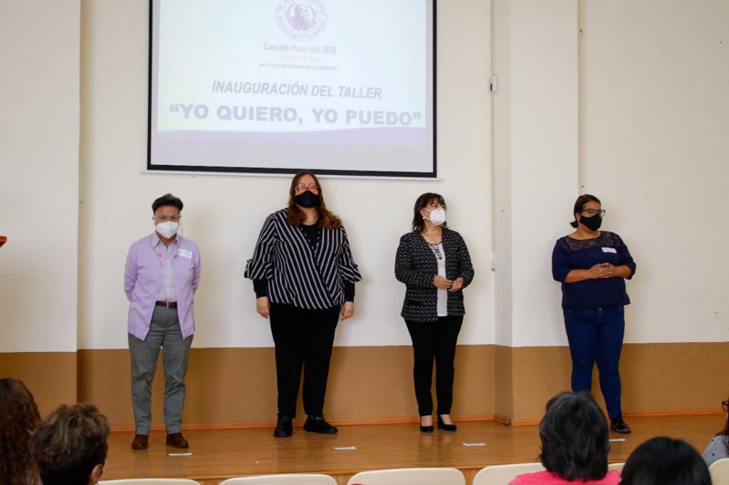 Promueven taller para fomentar independencia económica de mujeres