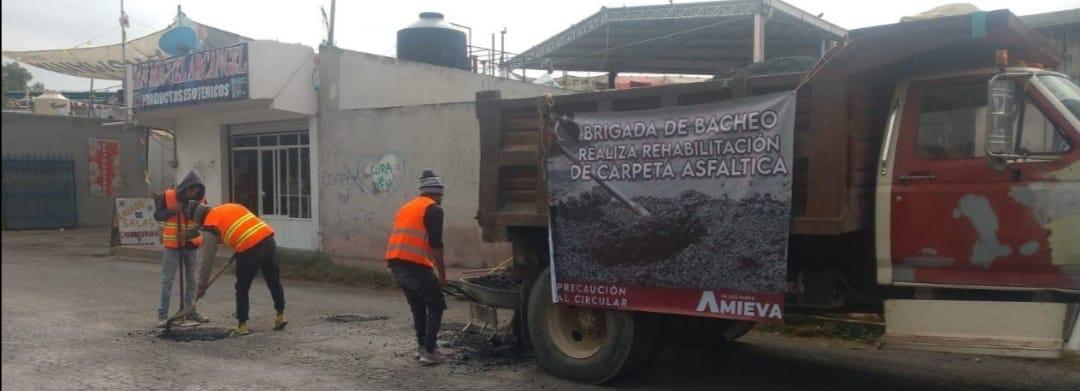 Hoy inician bacheo en Mixquiahuala