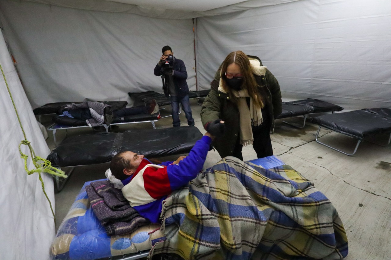 “Techo Invernal” recibe al día a 19 personas