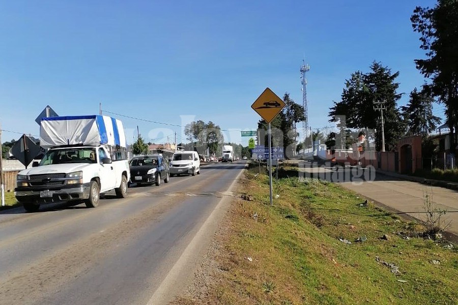 Liberan vía México-Tuxpan, después de 12 horas de bloqueo