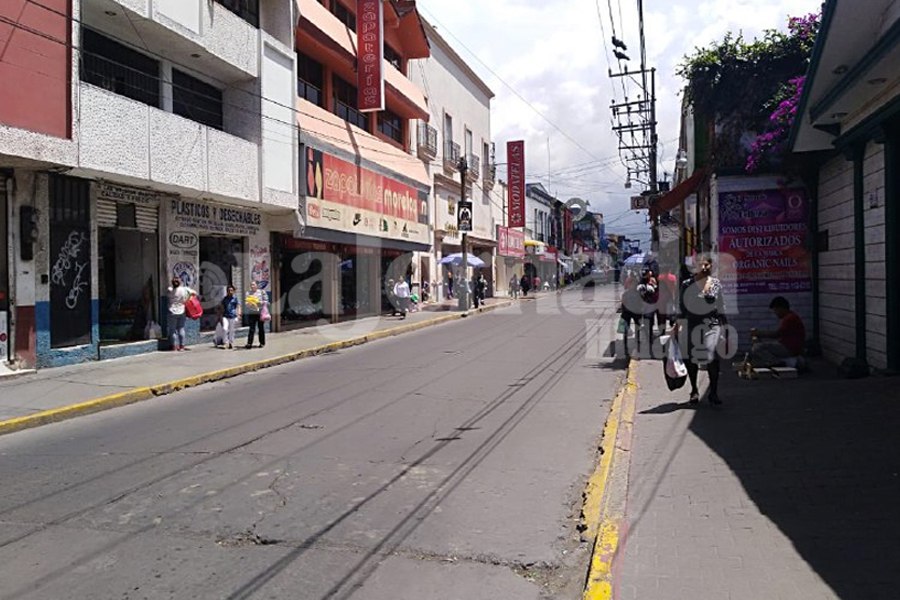 Pachuca: es posible retirar ambulantaje en el centro, asegura Canaco