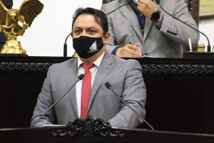 El diputado José Luis Espinosa Silva