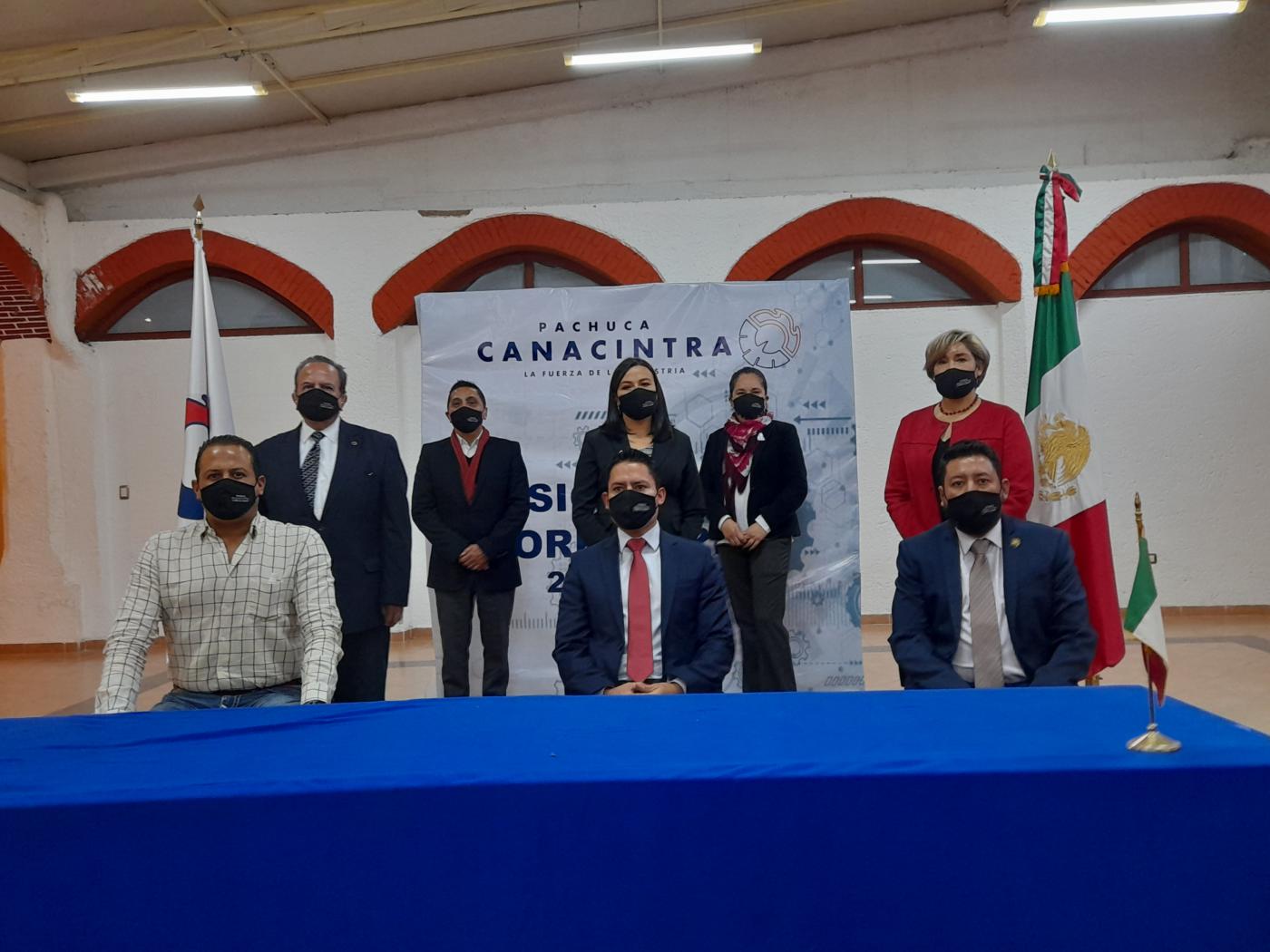 Canacintra Pachuca tiene nuevo presidente