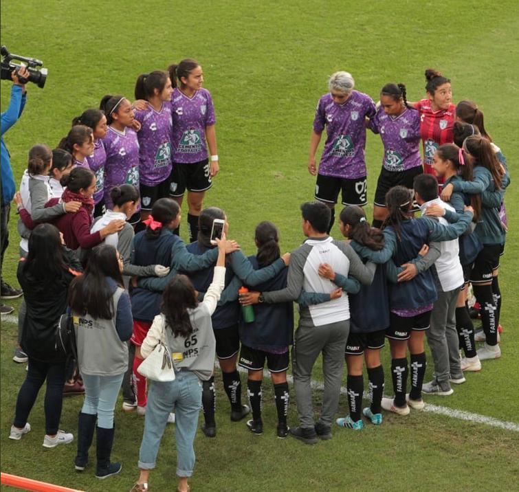 Pachuca femenil se presenta en casa ante Santos