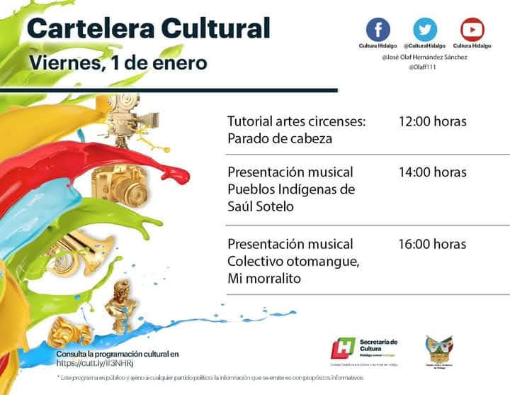 Inicio de año con presentaciones culturales