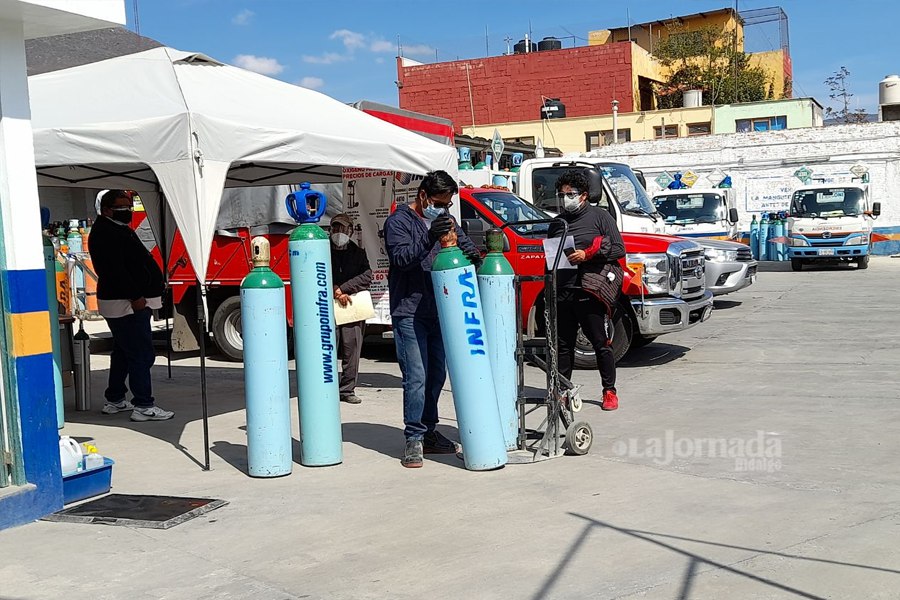 tanques de oxígeno