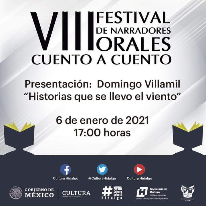 Realizan Festival de Narradores Orales de manera virtual