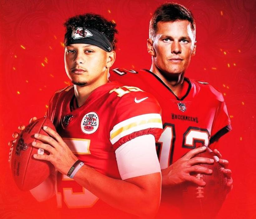 Brady y Mahomes muestran respeto mutuo previo al Súper Bowl  