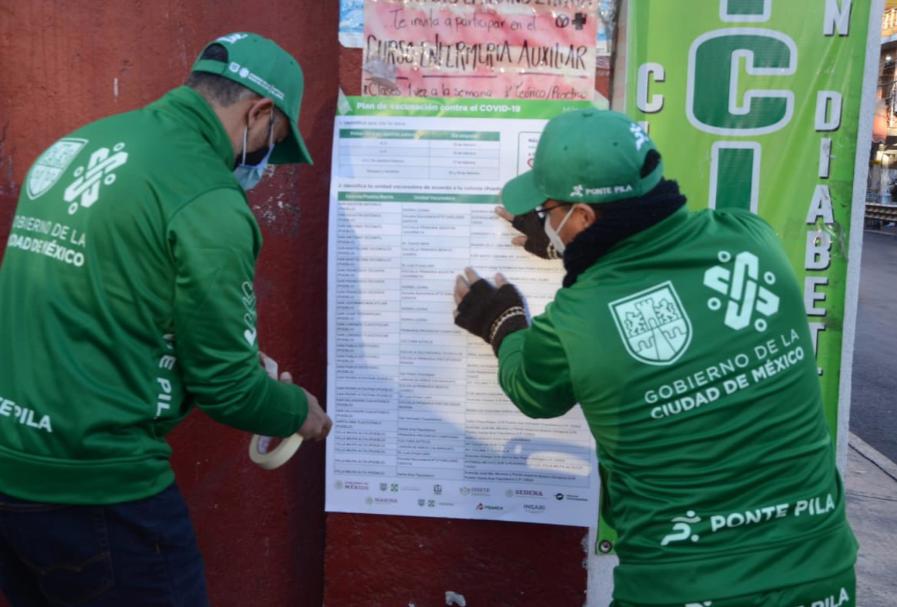 Inicia vacunación en la CDMX; no es necesario llegar muy temprano a formarse: Sheinbaum