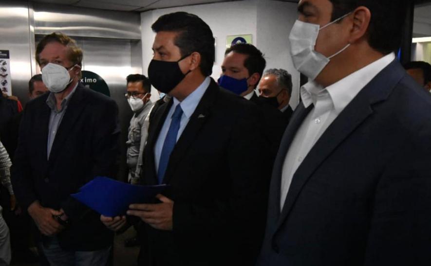 Francisco García Cabeza de Vaca, gobernador de Tamaulipas en la Cámara de Diputados. Foto Enrique Méndez