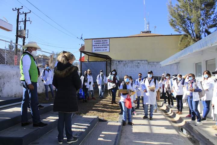 Aplican jornadas médicas de “Cazadores de tormentas” en Epazoyucan