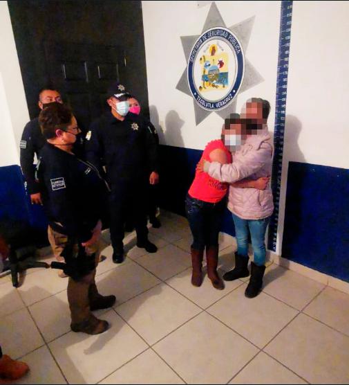 Rescatan a una mujer con reporte de desaparecida