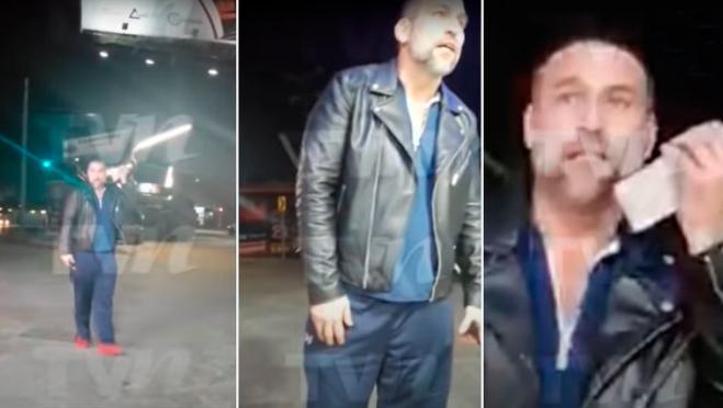 VIDEO | Captan a Rafael Amaya con delirios de persecución; asegura que lo quieren secuestrar