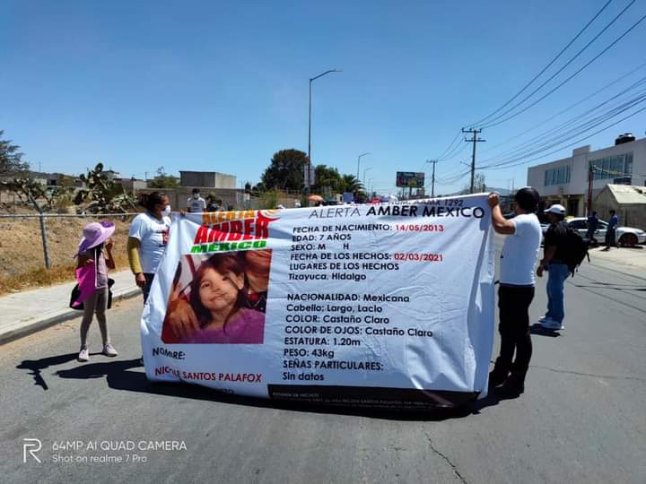 Protestan por desaparecidos en Tizayuca