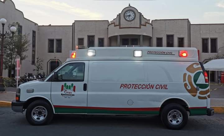 Epazoyucan estrena nueva ambulancia para Protección Civil