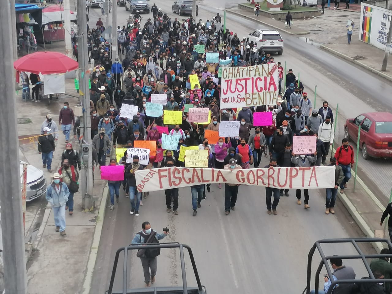 Indigna asesinato de mujer en Huazalingo; pobladores protestan