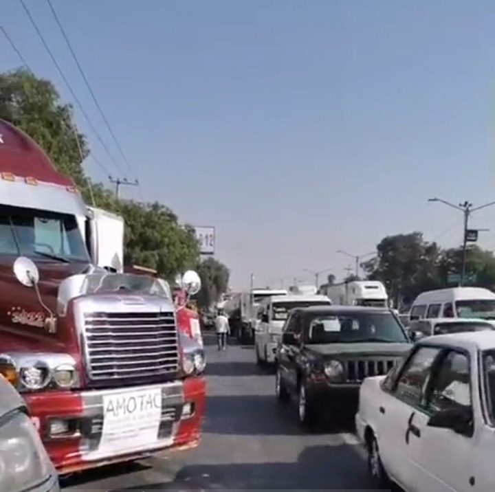 Transportistas de Amotac realizarán bloqueos en la México-Pachuca