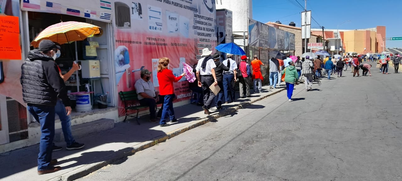 Mejora logística durante segundo día de vacunación en Pachuca