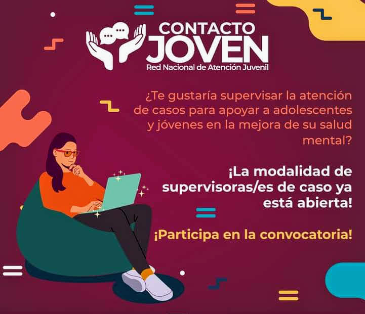 Contacto Joven 2021 modalidad de supervisores de casos