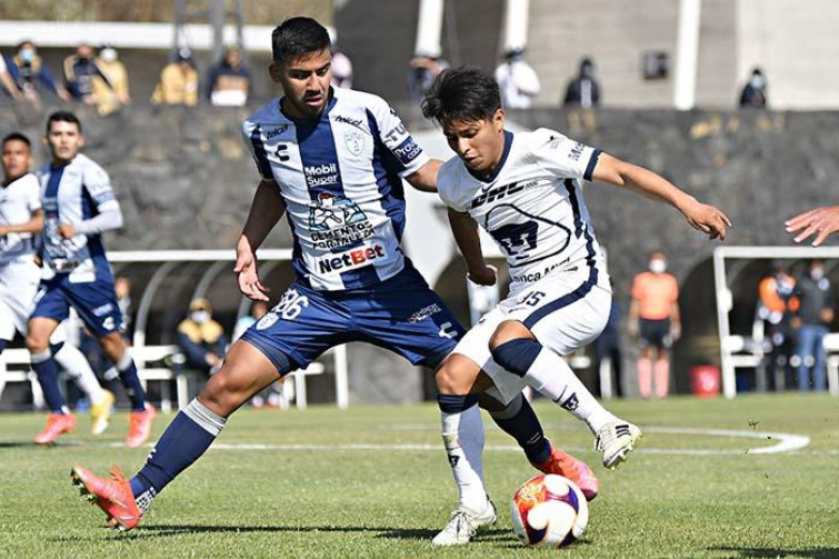 Un empate y un descalabro de los Tuzos ante Pumas en la sub 20 y 17