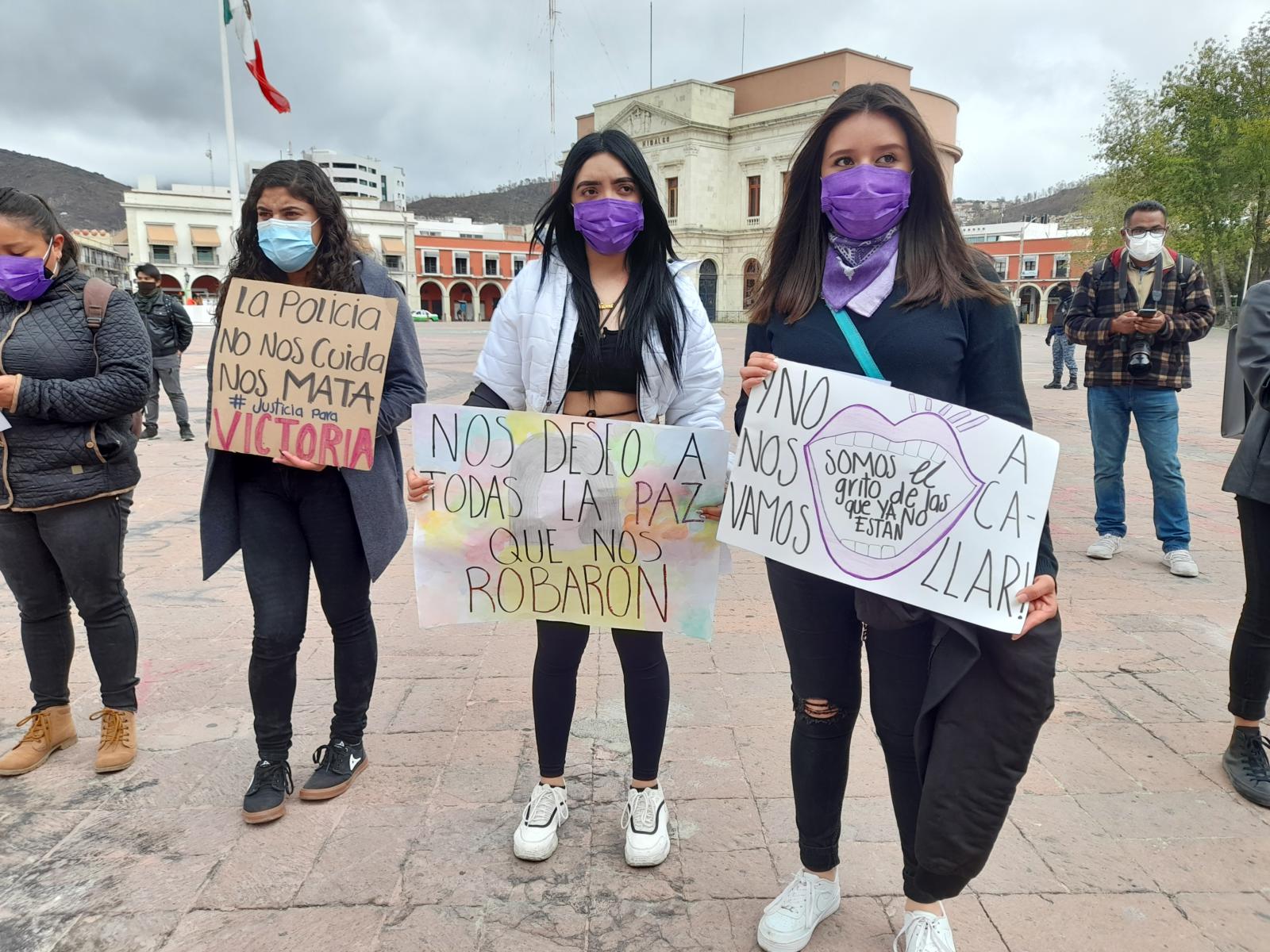 En Pachuca también exigen justicia por Victoria y Nicole