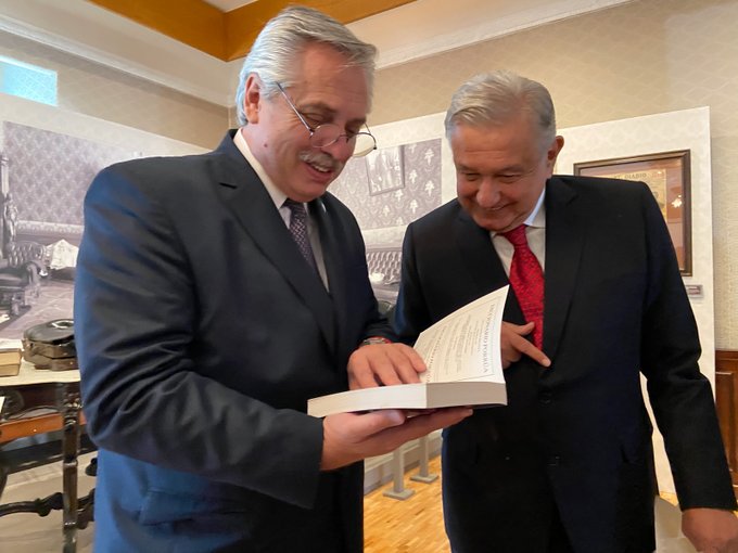 AMLO envía deseos de recuperación  al presidente de Argentina