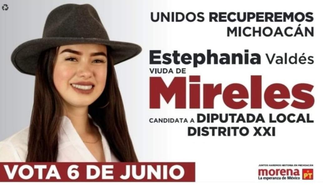 Polémica por candidatura de viuda de Manuel Mireles en Michoacán