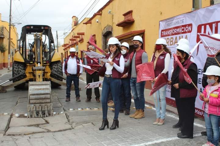 Arranca rehabilitación de avenida Juárez en Tepeapulco