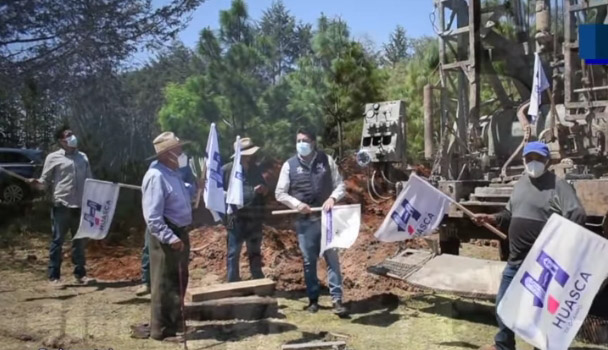 Perforan pozo para dotar de agua a 6 comunidades de Huasca