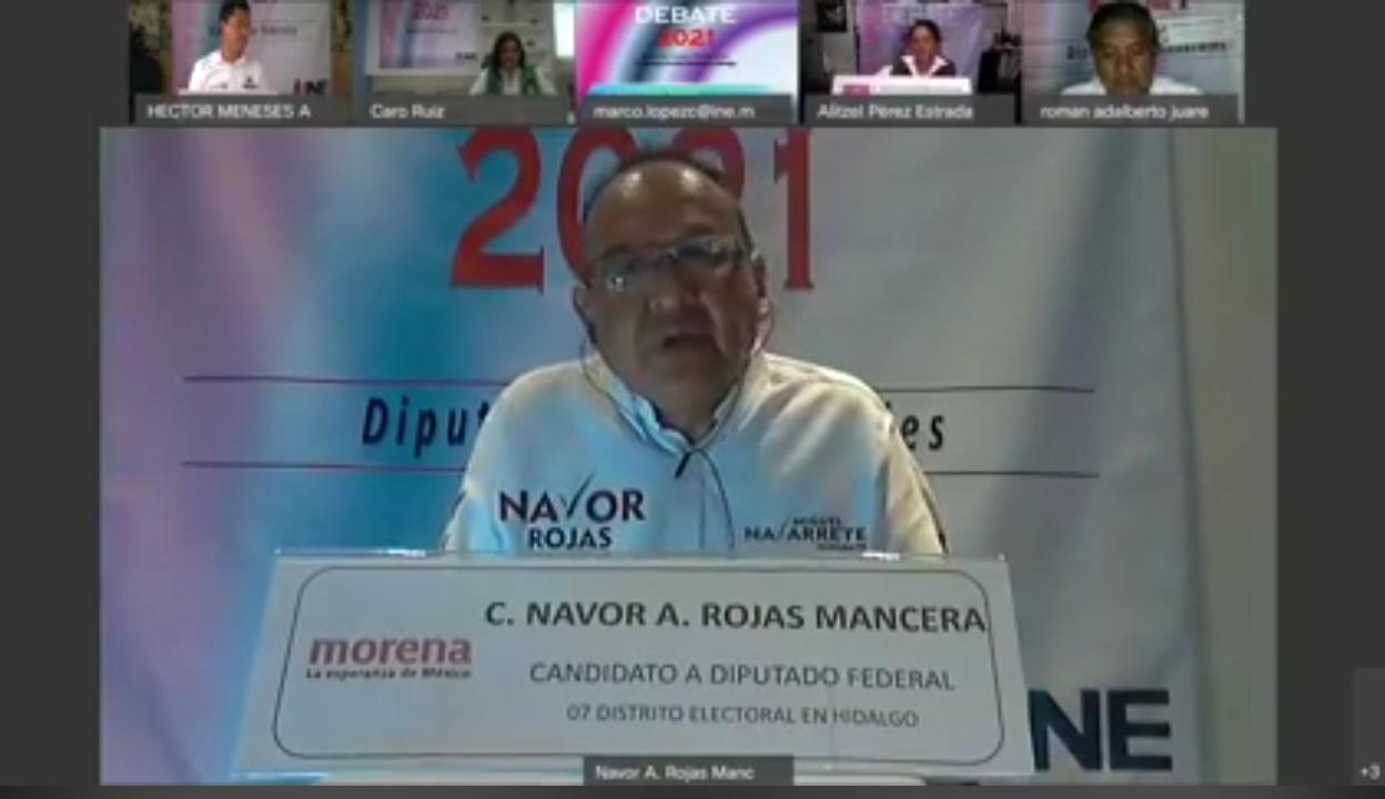 INE realiza debate de candidatos a diputados federales con problemas de conexión