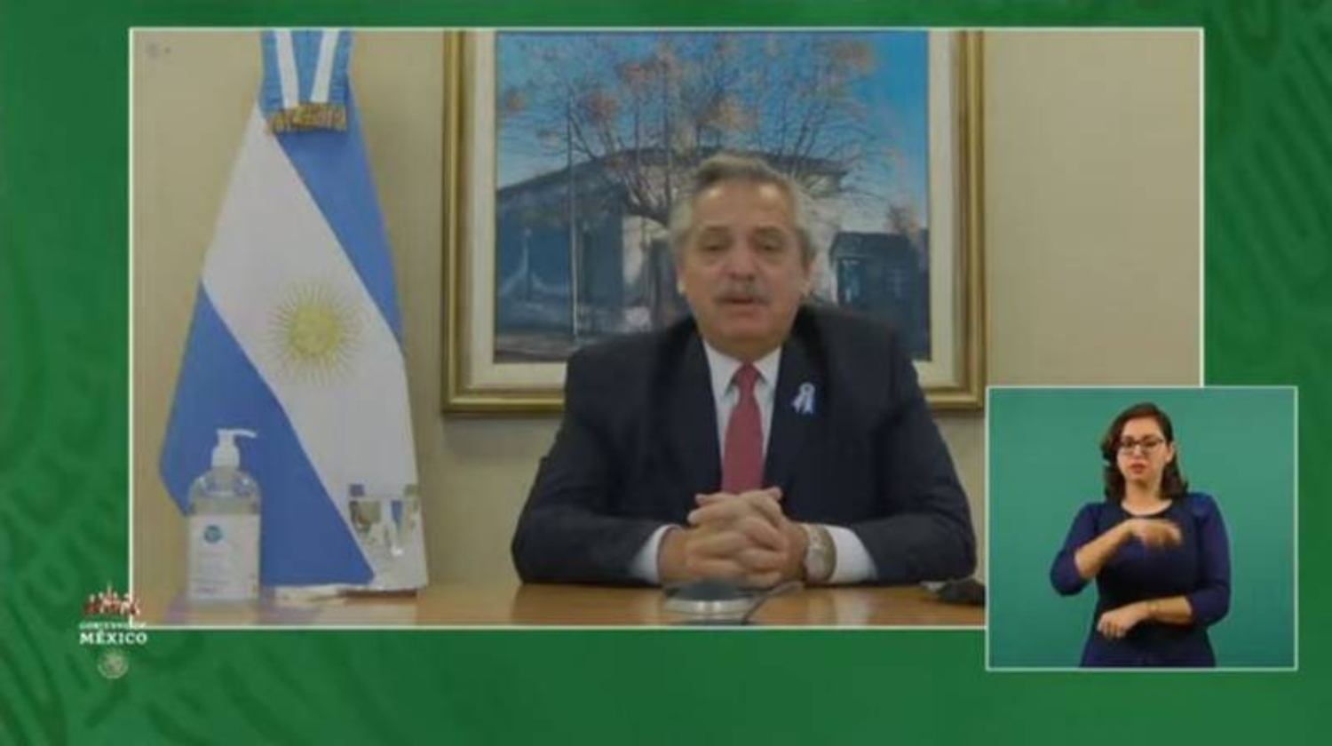 AMLO y presidente de Argentina celebran independencia de vacunas