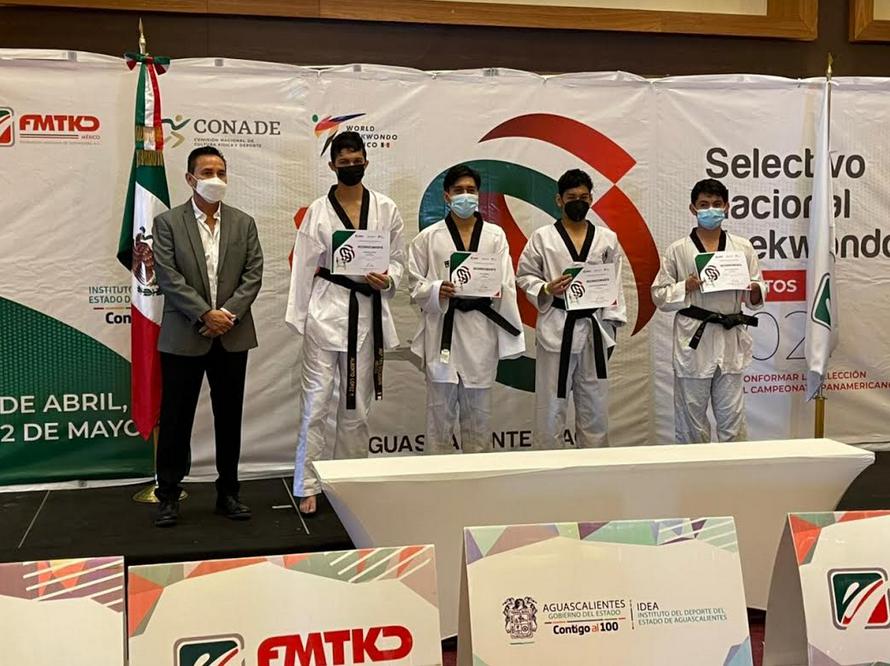 Hidalgo presente en el selectivo nacional de adulto de taekwondo