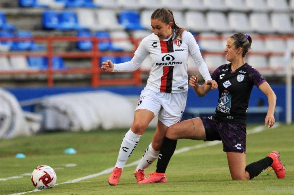 Atlas vence 0-2 a las Tuzas femenil en el Estadio Hidalgo