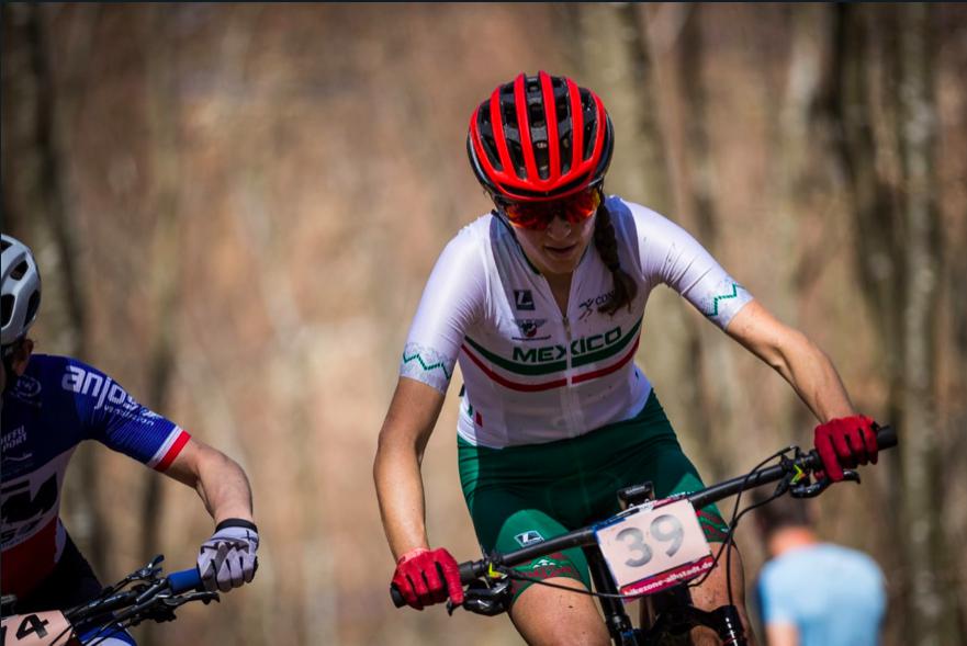 Lugar 12 para Daniela Campuzano en la Copa del Mundo MTB