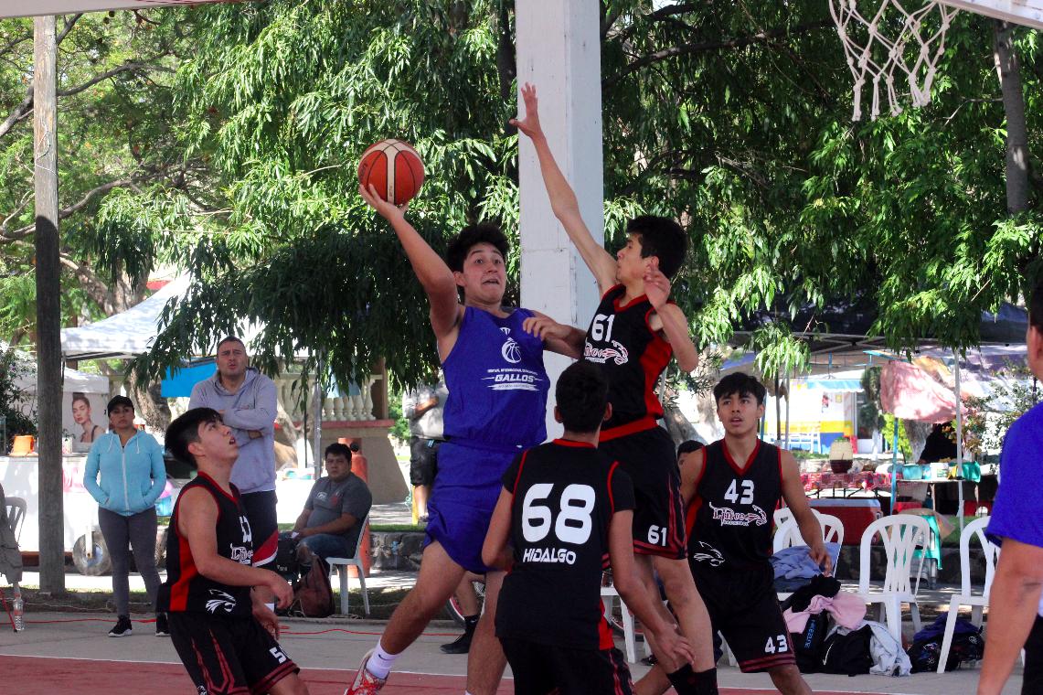 Se juegan las finales del Nacional de Basquetbol en Mixquiahuala