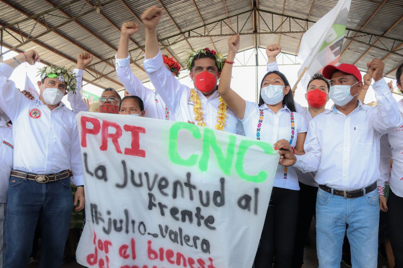 PRI es el único partido campesino, asegura Julio Valera en la huasteca